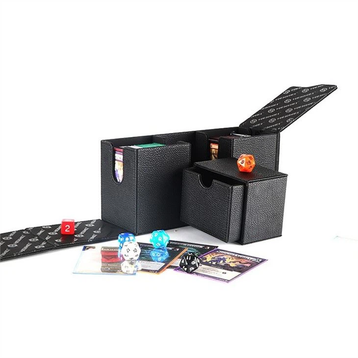 Pu Leather Deck Box for Trading Cards (3)