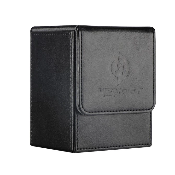 PU Leather Deck Card Box